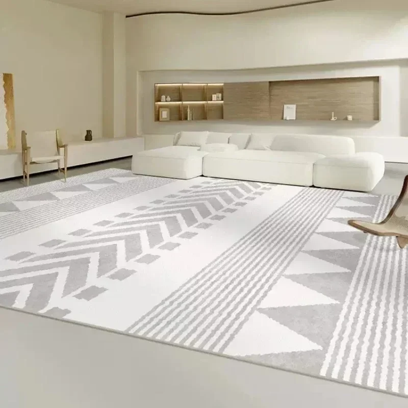 

Light Luxury Fashion Living Room Carpet Home Decoration Minimalist Coffee Tables Soft Mat Large Area Bedroom Rug Ковер Tapis 러그