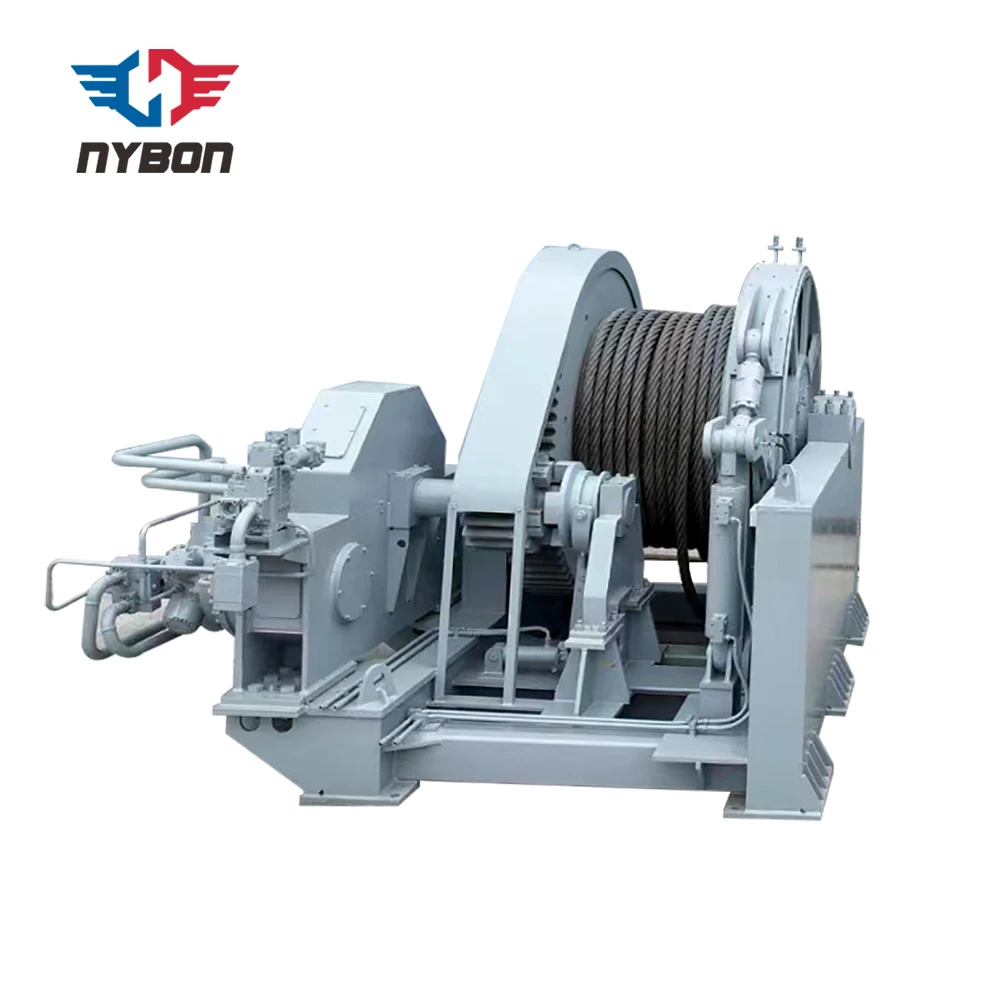 Einzel- oder Doppeltrommel-Marine-Dichtungswinde, 300 m Seil