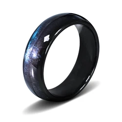 NFC Ntag216 Chip Ceramic Smart Finger Ring Programmable 888 Bytes for Men or Women