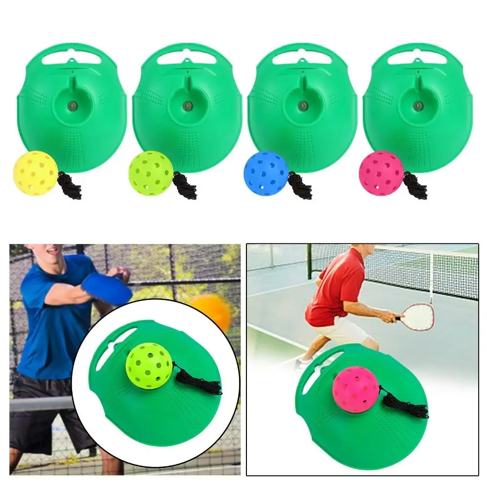 Rebound Pickleball Solo Trainer with Ball Pickleball Accessories Pickball Practice Rebounder Training Aid Base