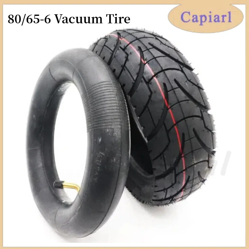 10 Inch 80/65-6 Vacuum Tire and Tube for Kaabo Mantis Dualtron Spider Dualtron New Currus NF10 SPEEDTROTT Electric Scooter