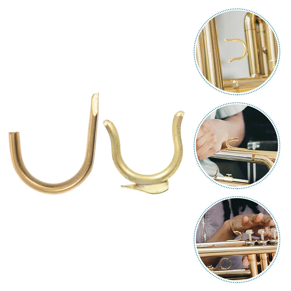 

Small Finger Hook Musical Instruments Back Front for Trumpet Premium Copper Supply