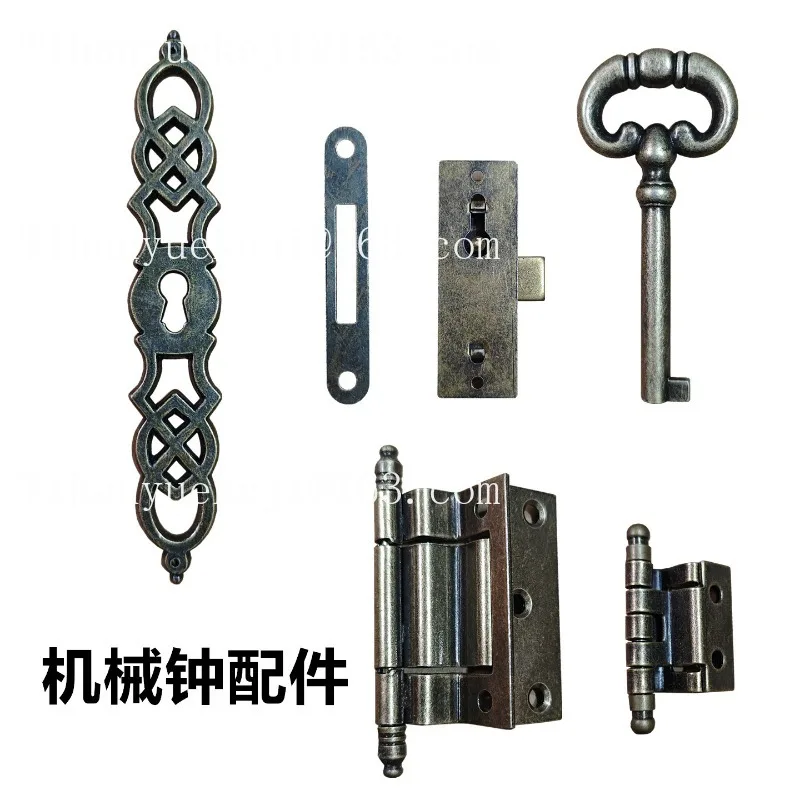 hardware mechanical clock door lock key is only suitable for floor bell door old object lock