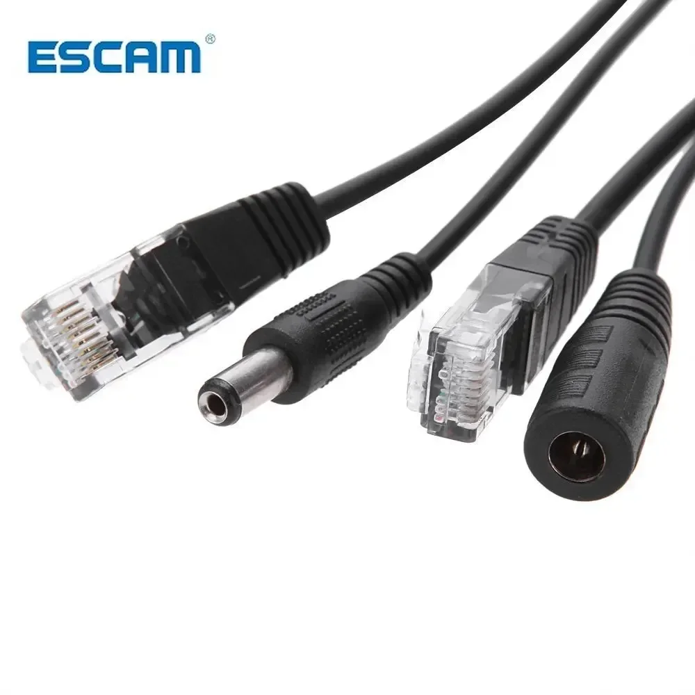 

Пассивное питание через Ethernet 12–36 В, ленточный экранированный разветвитель RJ45, комплект синтезатора, сепаратора, объединителя
