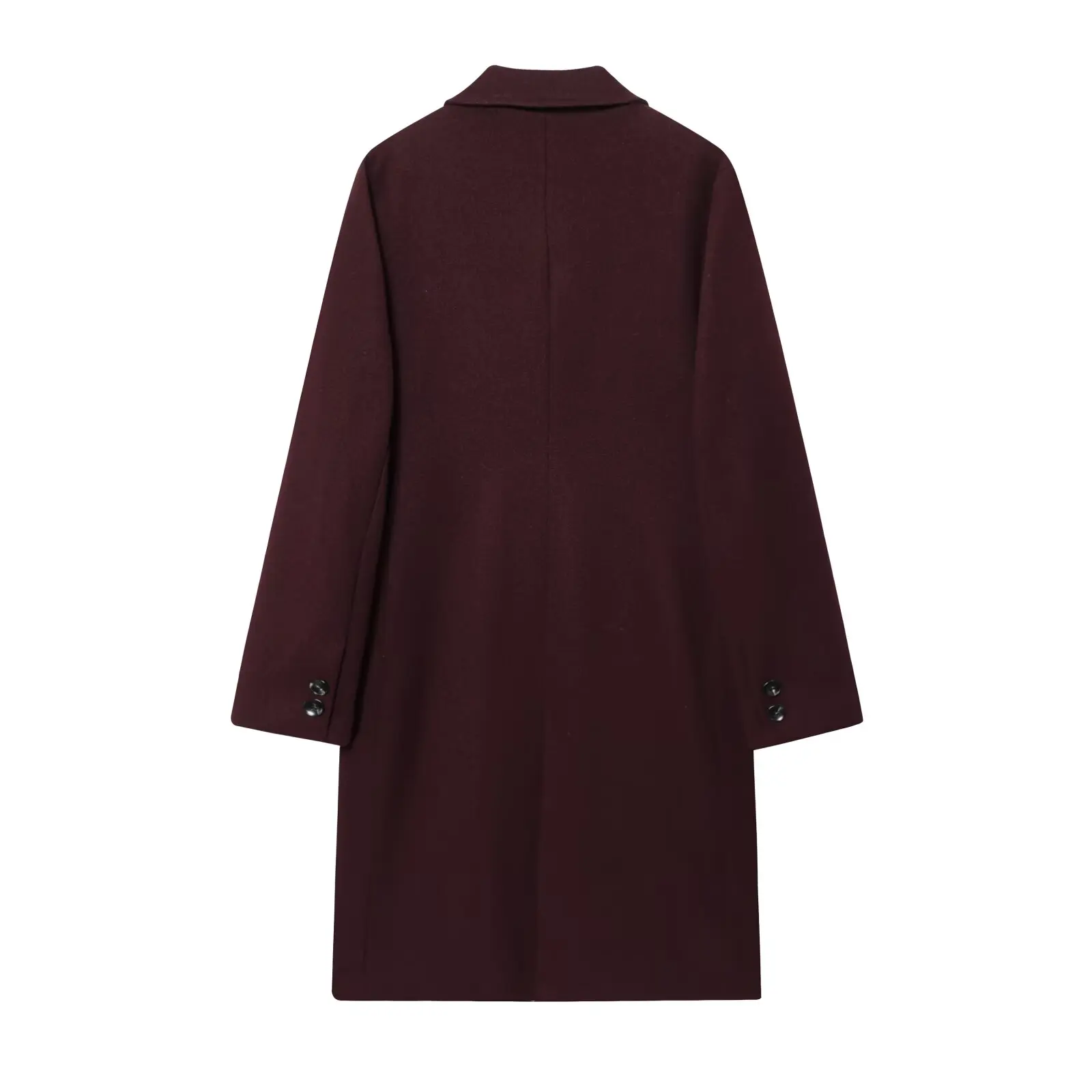 

JNLEAOG модное мягкое пальто с подплечниками, женская одежда, уличная одежда, длинное свекло, универсальная верхняя одежда из полиэфирного волокна