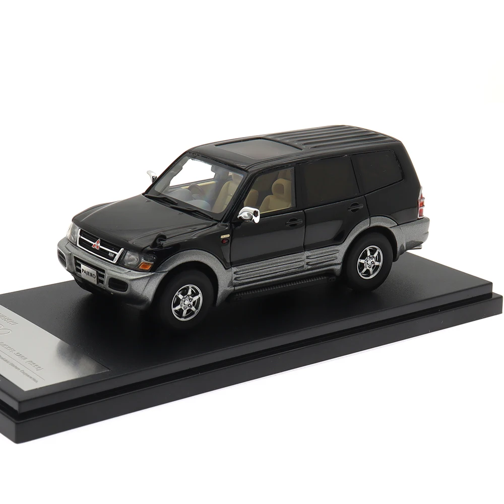 Hi-story Brand 1:43 Car Model For MITSUBISHI PAJERO (1999) Edition Model Resin High Simulation Vehicle Toys For Collection Gift