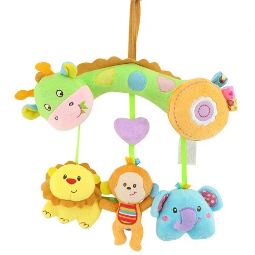 Mobile sur le lit pour enfants, jouets pour bébés, jouets pour nouveau-nés, jouets pour bébés, animaux de poussette, DolDave, 0, 6, 12, 24 mois