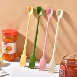 1PCS Silicone Spatula Set Double-Headed Scraper Cosmetic Jam Cream Deep Bottle Mini Spatula Lengthened Small Tip Spa Makeup Tool