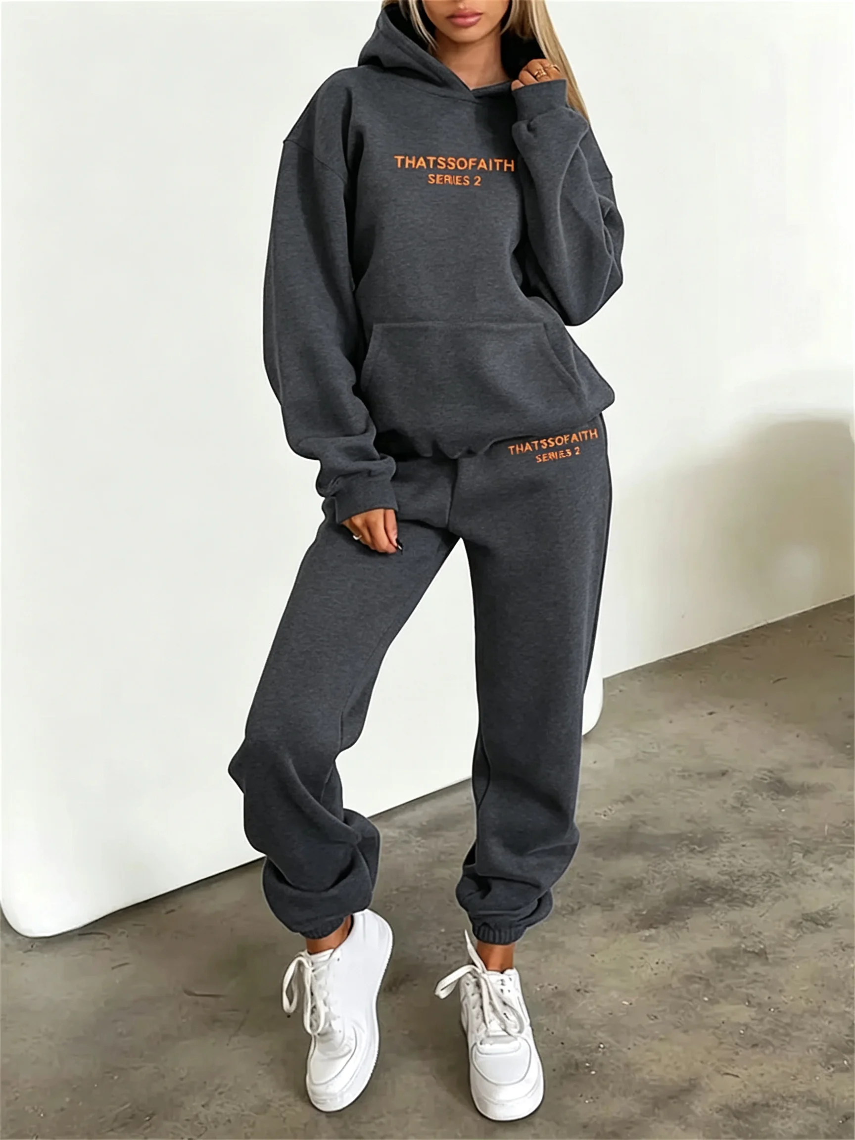 Women's Hoodie+Sweatpants Set - Winter Clothing For Men recension och pris