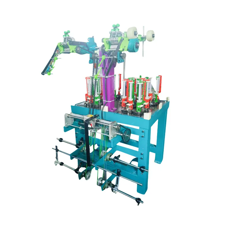 

Rear take-up 8-spindle braiding machine, wire and cable rope braiding machine, round rope high-speed
