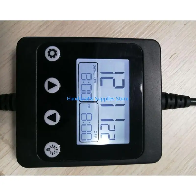 R1WA على مدار 24 ساعة توقيت رقمي قابل للبرمجة تشغيل/إيقاف تشغيل برنامج LCD Mini داخلي
