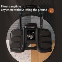 Four-Wheel Abdominal Workout Roller Automatic Rebound 6/8 Elbow Support Core Strengthening Trainer Anti-Slip Multifunctional