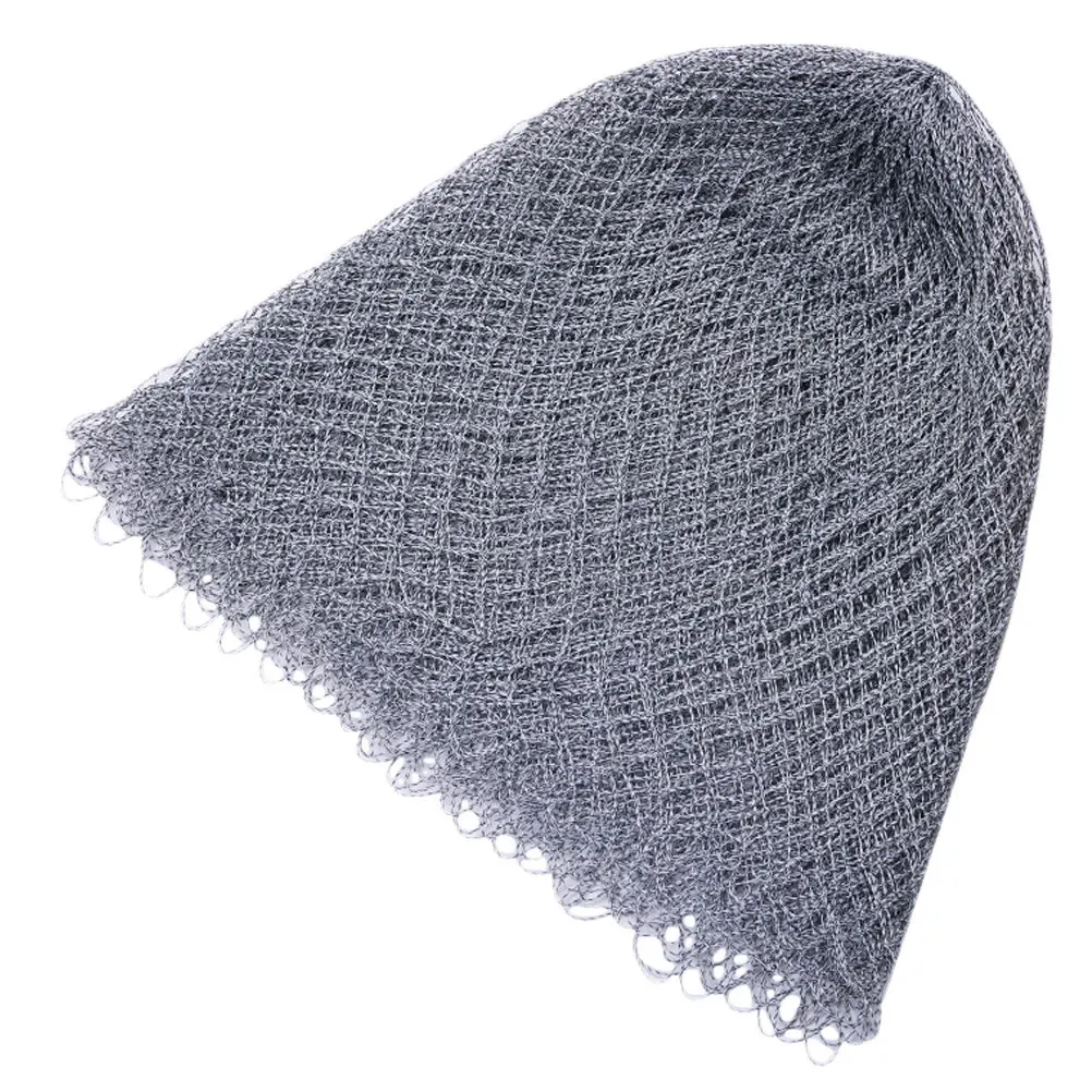 

Strong Fishing Net Head Soft Mesh Widened Thickened Fish Shrimp Catching Aquarium Gift Silver Grey 60 Caliber Fishing Net Bag