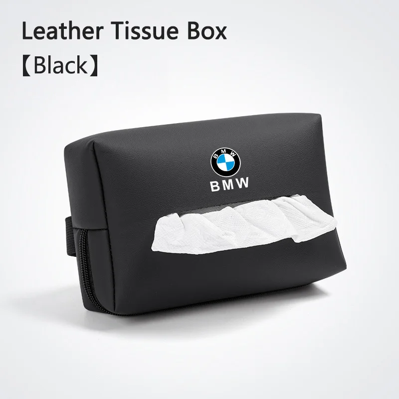 Car Tissue Box Napkin Holder Auto Home Room Paper Case Decoration Bracket For BMW X1 X3 X5 X6 X7 1 3 5 7 Series G20 G30 G11 F15