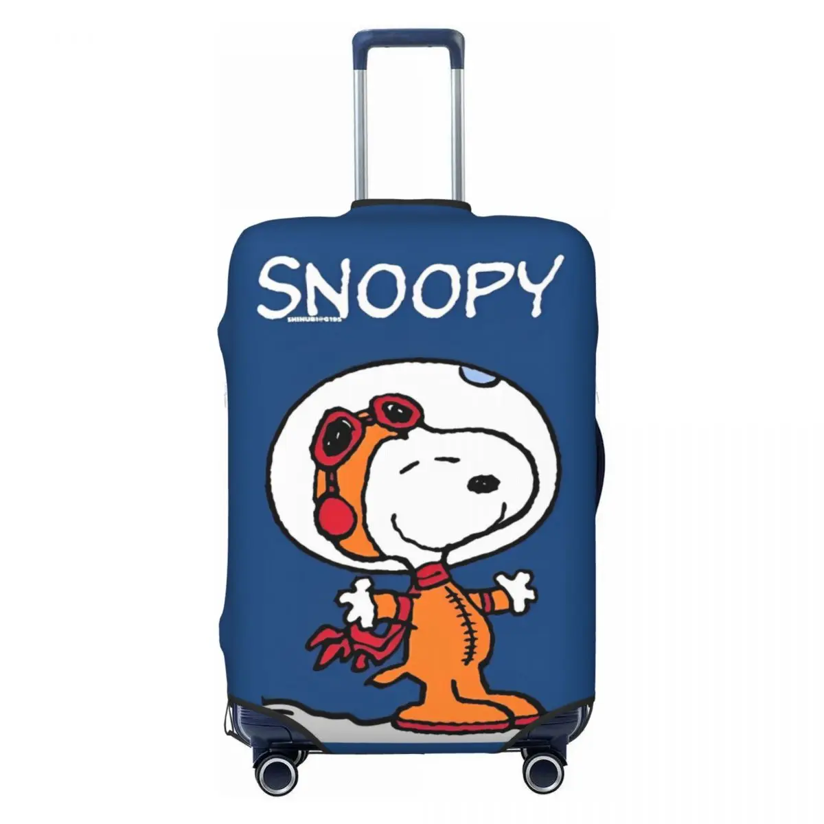 Snoopy Peanuts Suitcase Cover Business Protector Holiday Elastic Luggage Accesories