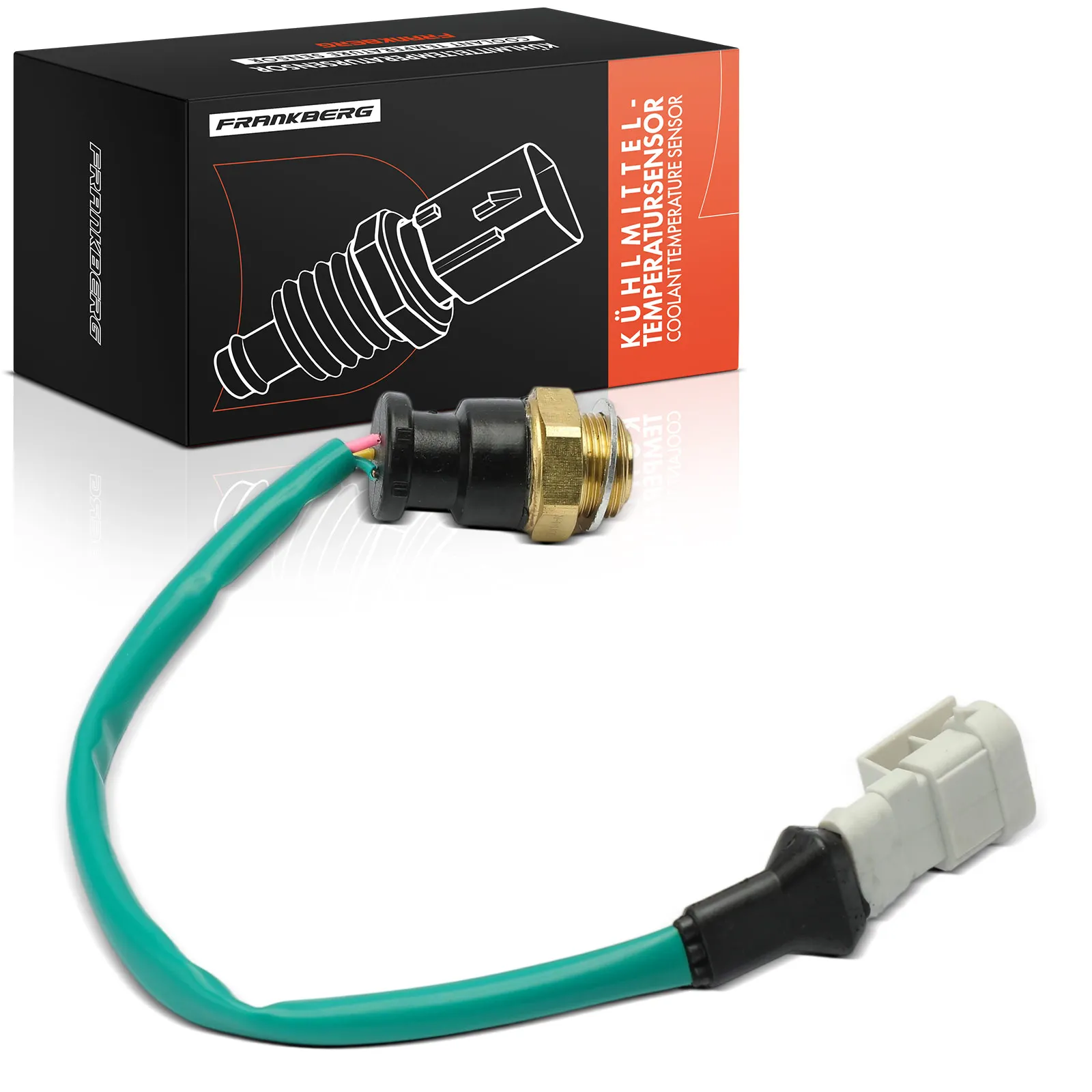 Frankberg 1x Sensor Koelvloeistoftemperatuur voor Renault Twingo C06 1.2L 7701038848