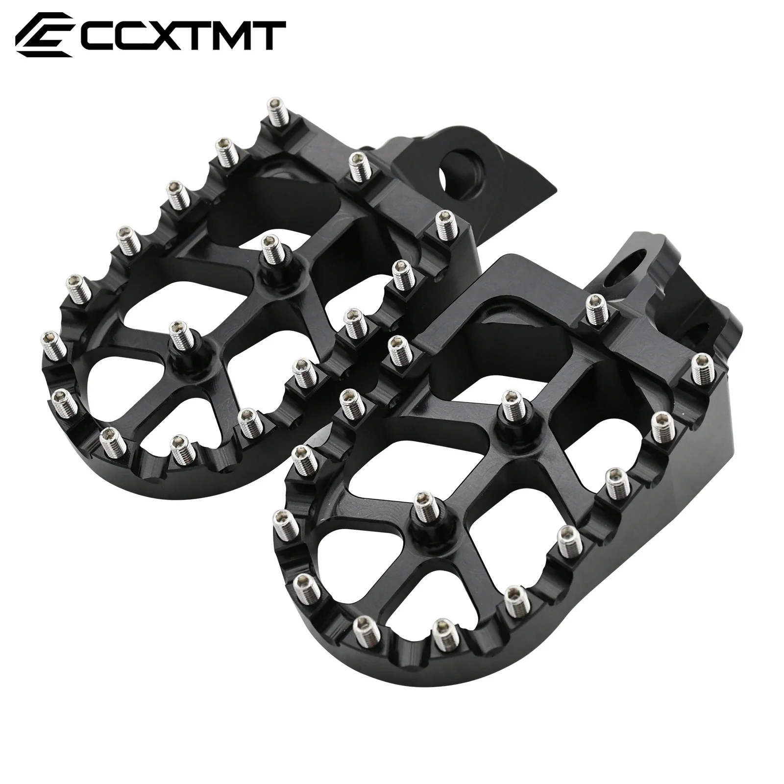 For KLX 140 140L 140G Motorcycle CNC Footrest Footpeg Foot Pegs Rests Pedal For Kawasaki KX65 KX80 KX85 KX100 KX112 1998-2023