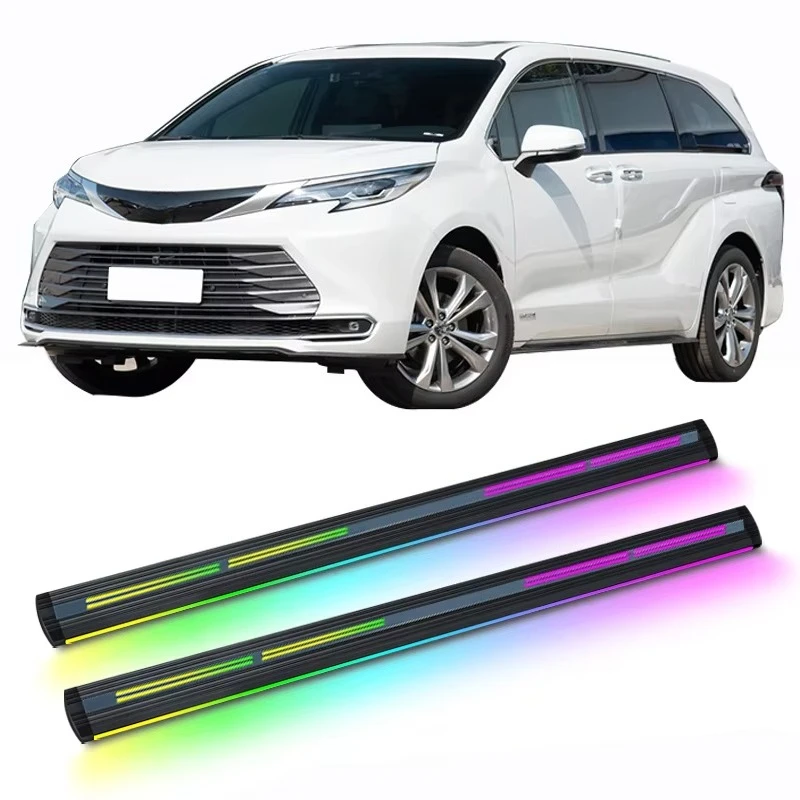 

Superior Quality Electric Side Steps Automatic Diode Lamp LED Electric Running Board for Sienna 2021+
