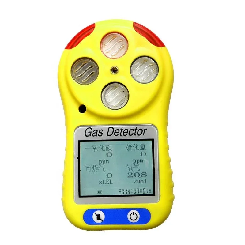 Good Quality Handheld Portable Usb O2 H2S Hydrogen Sulfide Methane Gas Detector Meter