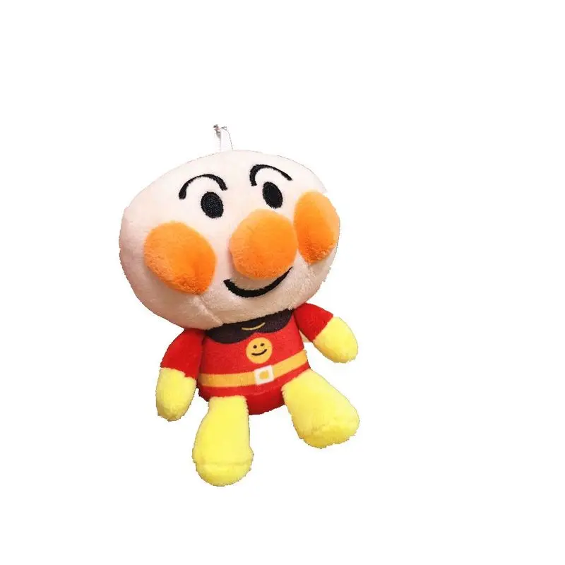 Kawaii Bread Anpanman Japanese Style Simulation Plush Pendant Doll Cartoon Keychain Backpack Decoration Childrens Birthday Gifts