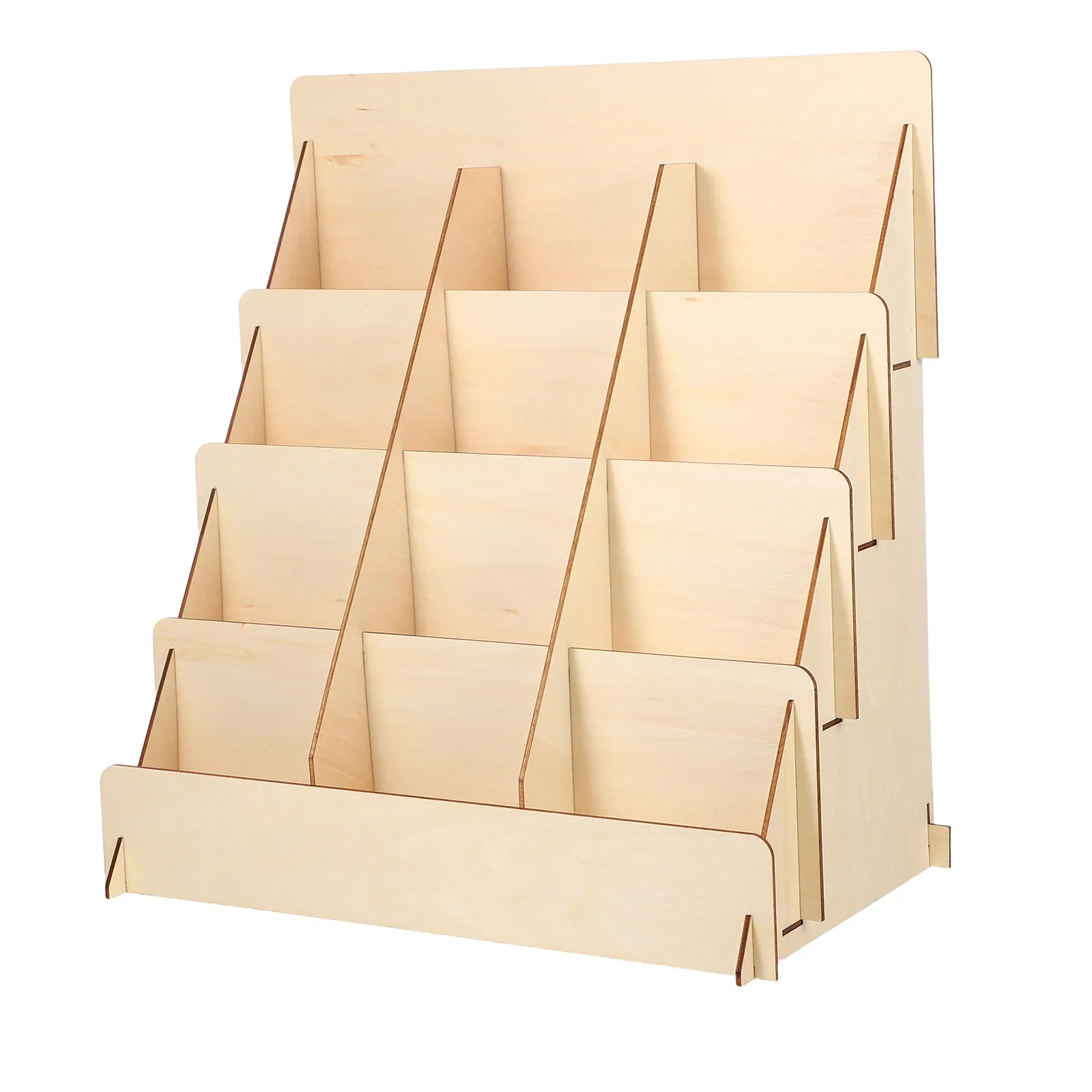 presentoir-a-cartes-de-vœux-a-4-niveaux-en-bois-support-de-rangement-multi-usages-en-bois-massif-pour-cartes-postales-pour-le-bureau