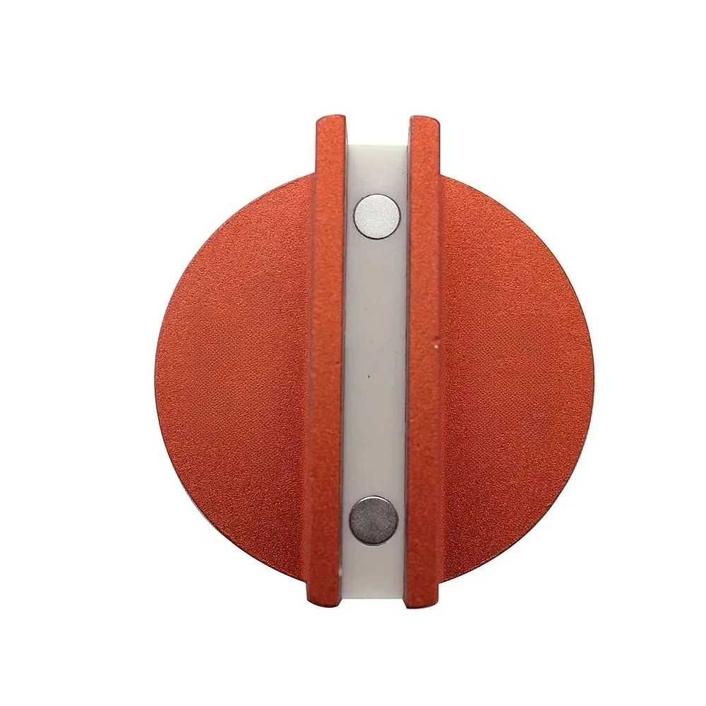 Grande Scanalato Universale Magnetico Martinetti Pad di Saldatura Telaio Rail Adattatore per Tutti I Modelli di Auto