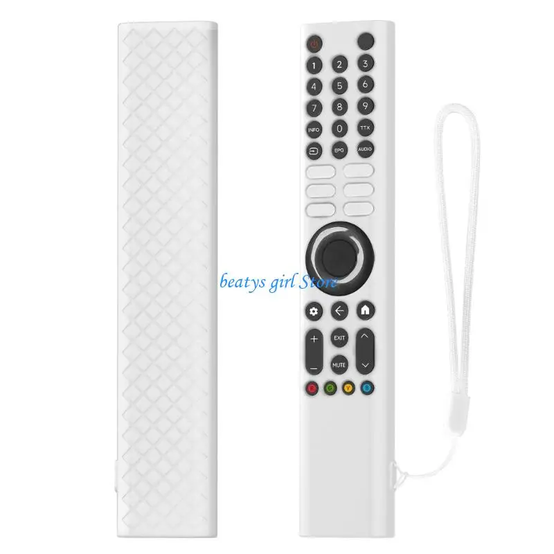 C7AB Full Coverage Remotes Controller Case Skin AntiDrop Durability for XMRMP3 Remote