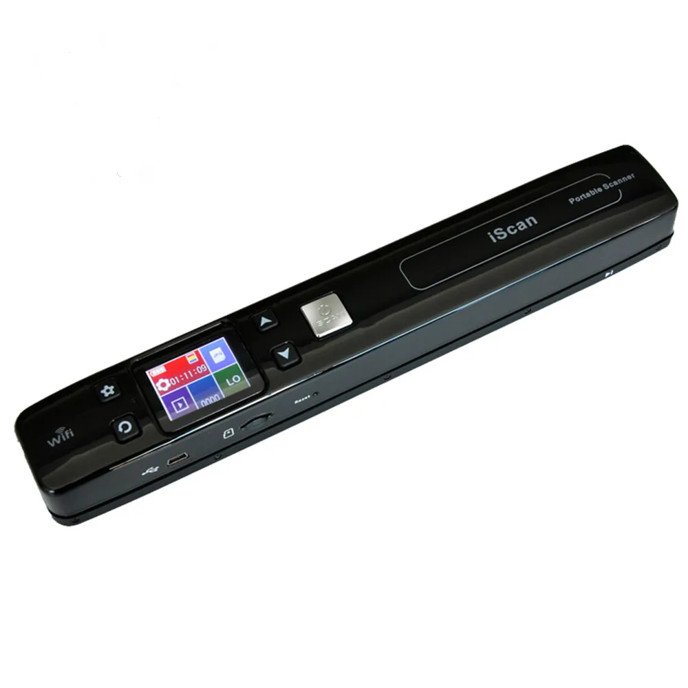 

Portable Document Book Scanner with Screen for Review