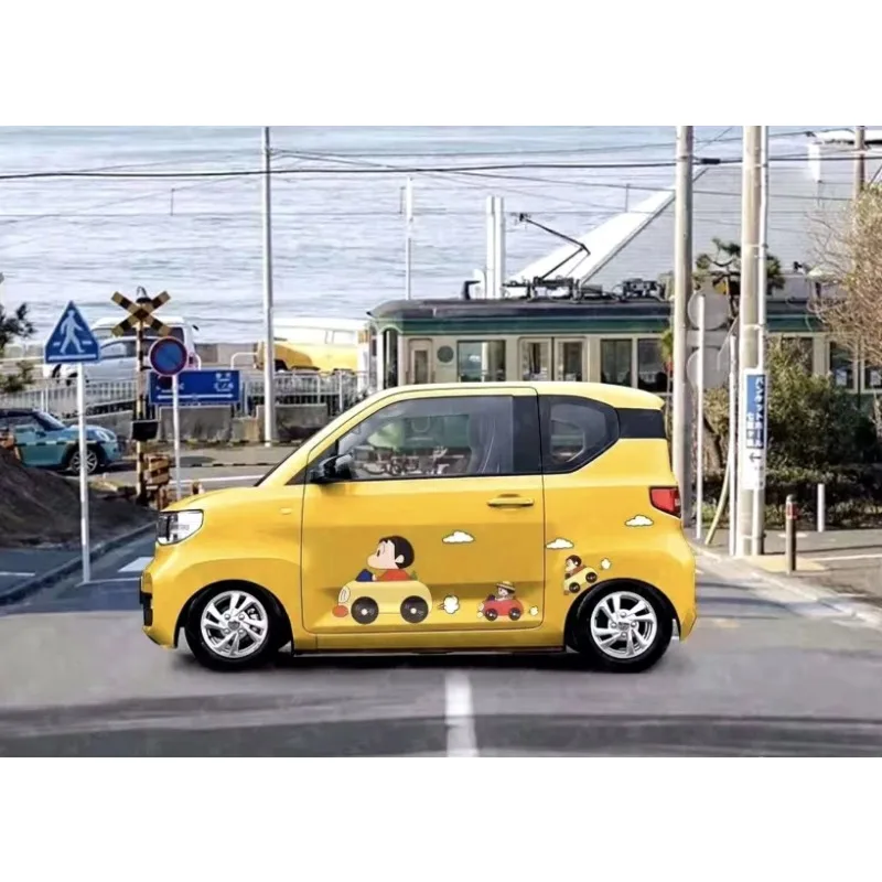 Mobility scooter, four-wheel RWD single-drive motor, automatic transmission, light leather seat left