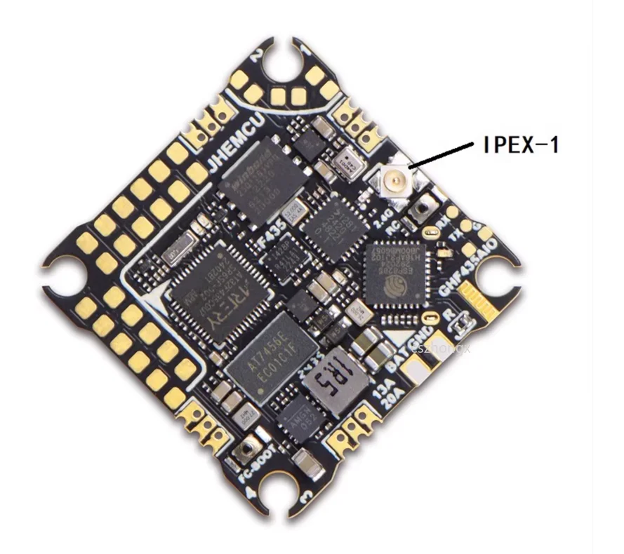 

GHF435AIO 20AF435 2-4S AIO Built-in ELRS for RC Helicopter Parts & Accessories