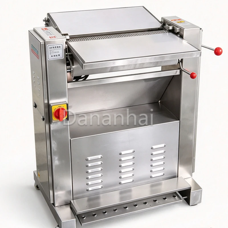 Raw Pork Processor Commercial Pork Skin Peeler Stainless Steel Butcher Shop Cutting Equipment