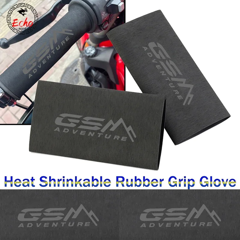 For BMW R1200GS R1250GS R 1200 GS R 1250 GS ADVENTURE GSA 2023-2024 Motorcycle Accessories No-slip Heat Shrink Handle Grip Cover