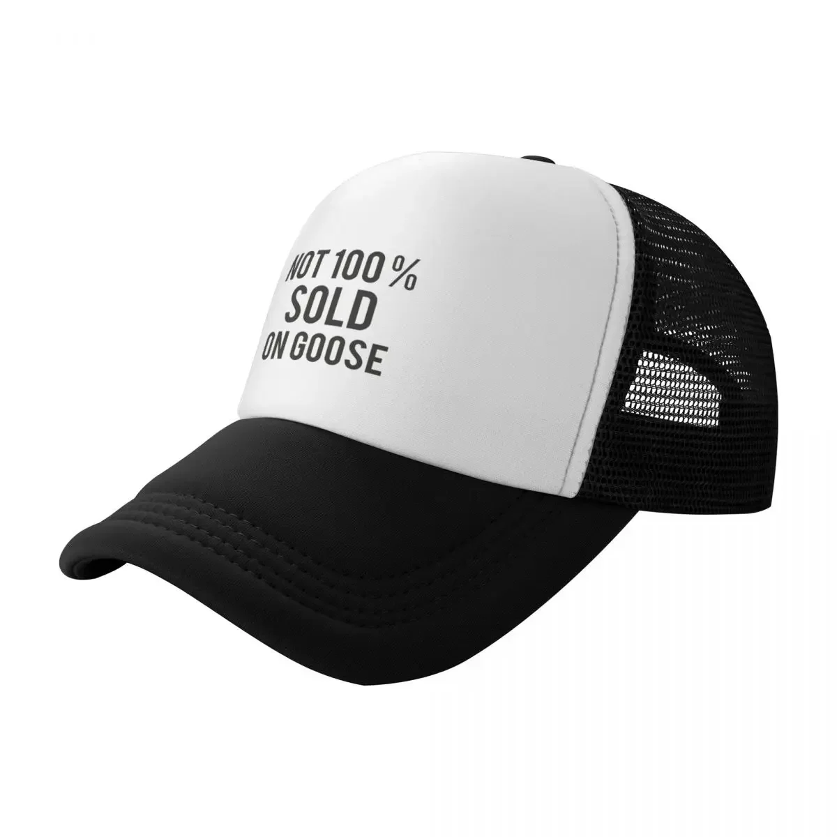 Not 100 Sold on Goose, Funny Not 100% Sold on Goose Baseball Cap Sports Cap Snap Back Hat For Men Women's