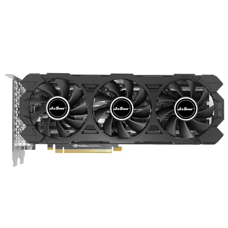 بطاقة رسومات الفيديو JIESHUO NVIDIA GTX 1080ti 11GB GDDR5X 352bit GPU gtx 1080 ti مناسبة لألعاب الكمبيوتر المكتبية والمكاتب، #2