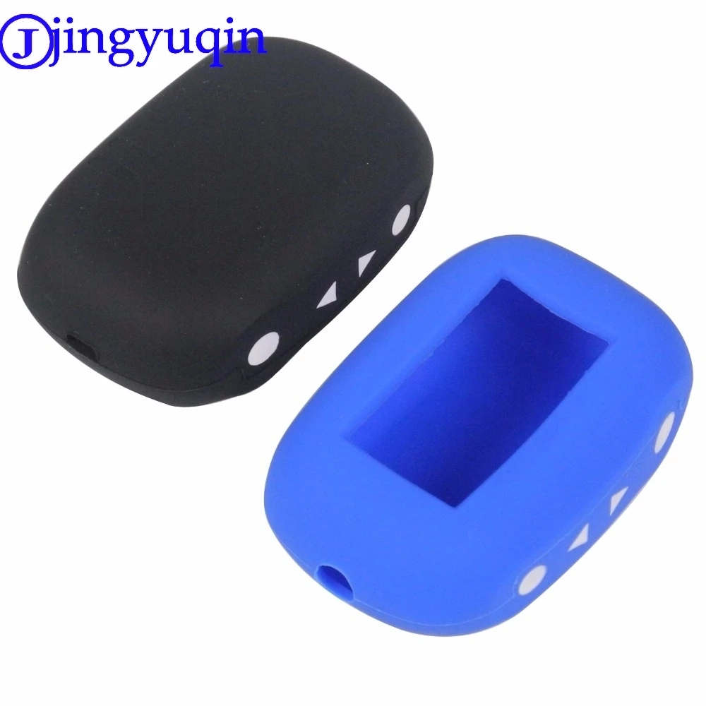 jingyuqin Russian Version Remote B92 Silicone Case Cover for Starline B92/B93/B94/B62/B64 LCD Remote Two Way Car Alarm System