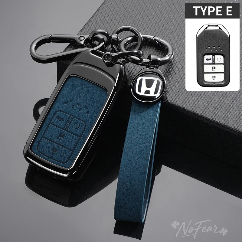 Кожаный чехол для ключей автомобиля Honda Fit, Lucky, Vezel, City, Civic, Jazz, BRV, BR-V, HRV, HR-V, Shuttle, GP8, 19CRV, Jade, Freed, Odyssey 2017