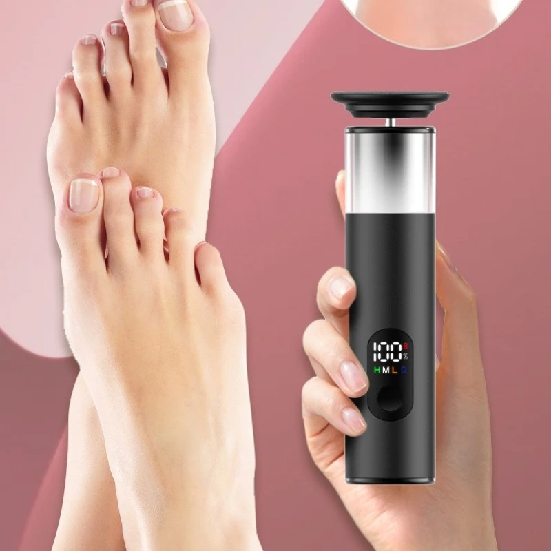 Electric Foot Care Kit Callus Remover Long Battery Life Skin Friendly Replaceable Heads for Nails Dead Skin Home Daily 풋 케어