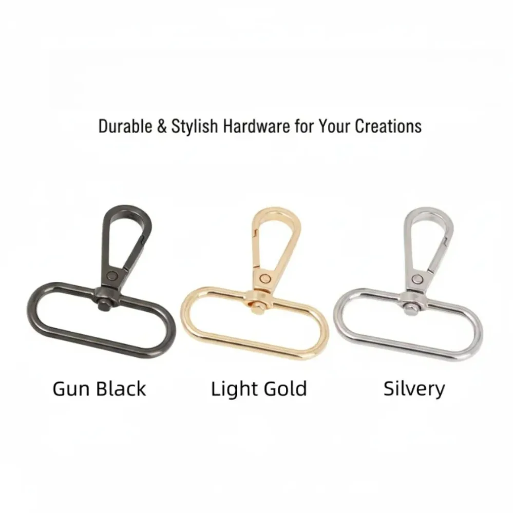 5-30 pcs 9/13/16/19/26mm Metal Bags Strap Buckles Lobster Clasp Collar Carabiner Snap Hook DIY KeyChain Bag Part Accessories