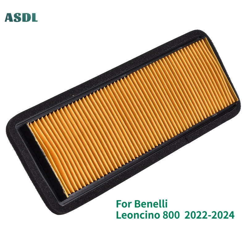 

For Benelli Leoncino 800 Models 2022-2024 Motorcycle Air Filter Intake Cleaner Parts Elements Leoncino800 Air Filter 800cc