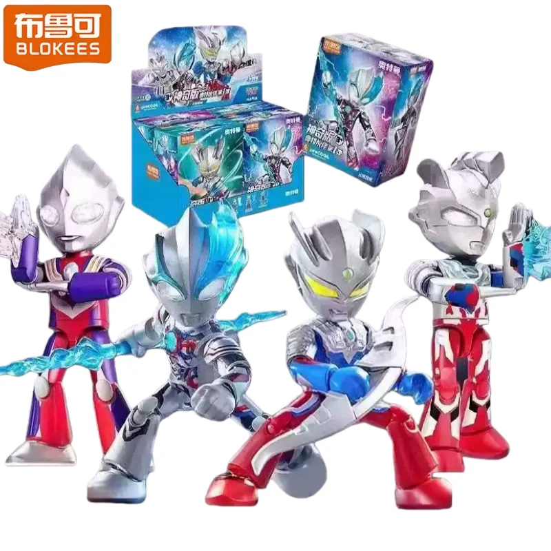 

Строительный блок BLOKEES Tiga Splicing, классическая аниме-модель Ultraman Magic Version, том 1, Blazar, коллекция украшений, игрушки