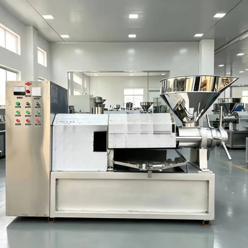 60/70/75/100/125/150/160 Type Fully Automatic Hot And Cold Dual-Use Bar-Type Screw Press, Edible Oil Press Machine