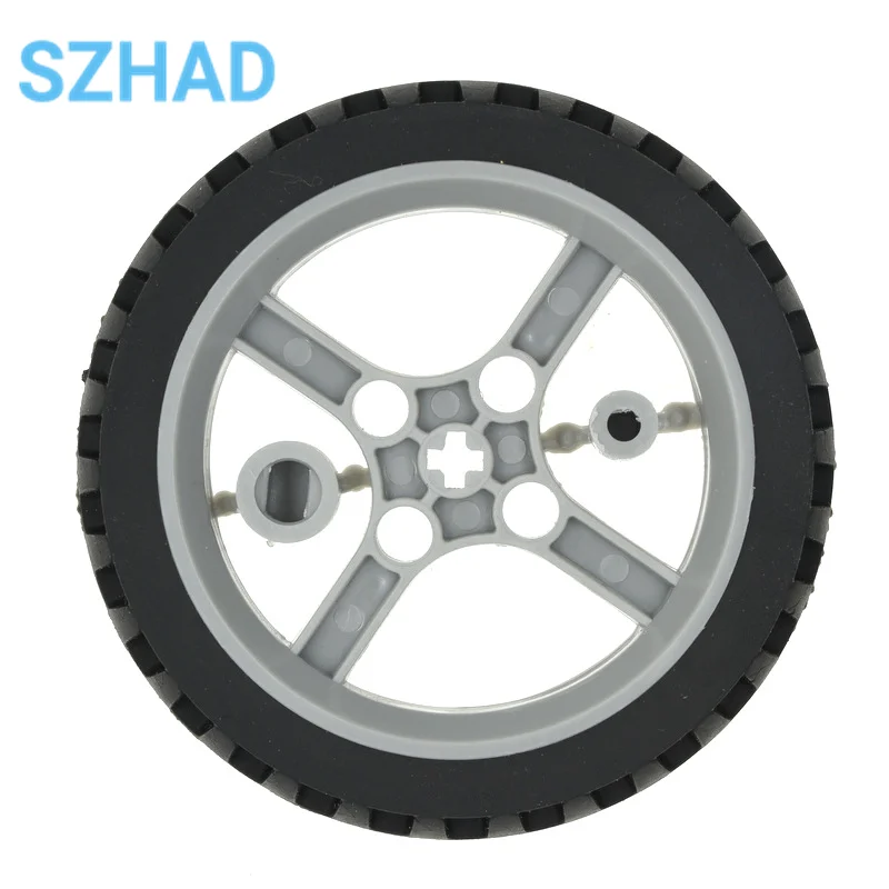 2PCS 6514 TT Motor Free Wheel Cross Shaft Robot Smart Car Narrow Wheel 65MM Motor Tracking line