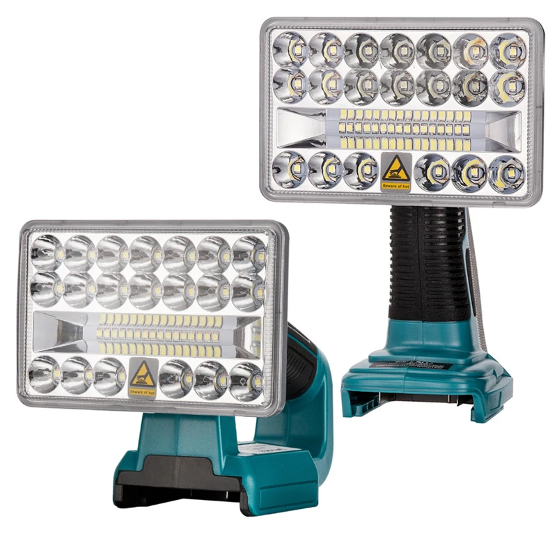 

3/5 Inch for Bosch 18V Li-Ion Battery BAT618 BAT609G Portable Indoor Outdoor Work Light LED Lamp with USB Outdoor Lighting