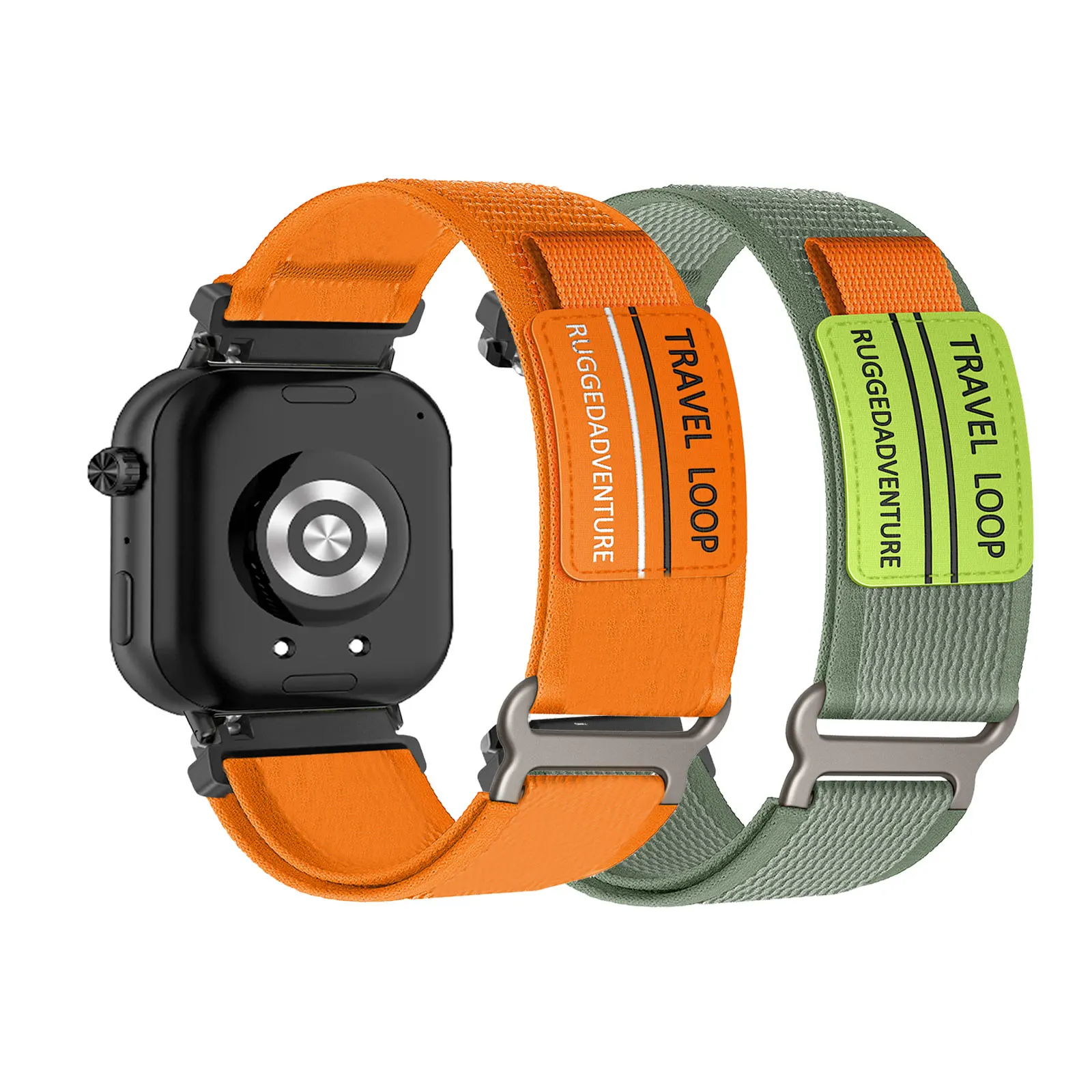 

2 шт. нейлоновых ремешков на липучке для часов HONOR Choice Watch 2i