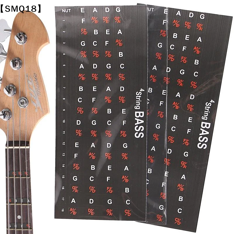 1PC Beginner Musical Scale Frets Note Decal Guitar Scales Stickers Fretboard Sticker Guitar Note Sticker Guitar Stickers【SMQ】