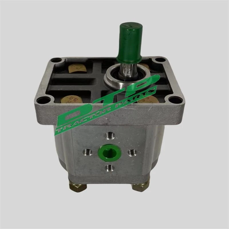 CBN-E310R Gear pump, (Right rotary, with  flange, no end oil outlet, splined shaft) of backhoe