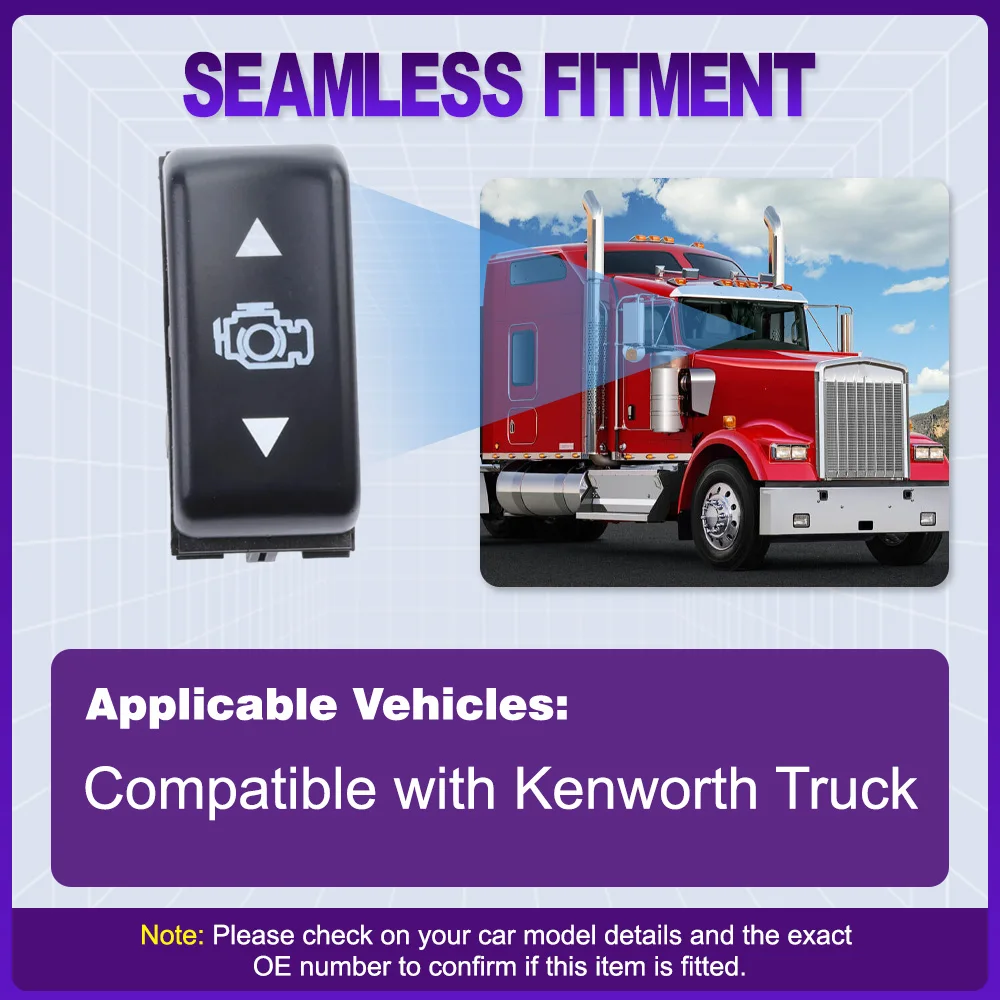 

Trailer Brake Control Switch Button for Kenworth Truck P27-1040-17, P27104017 577.59628