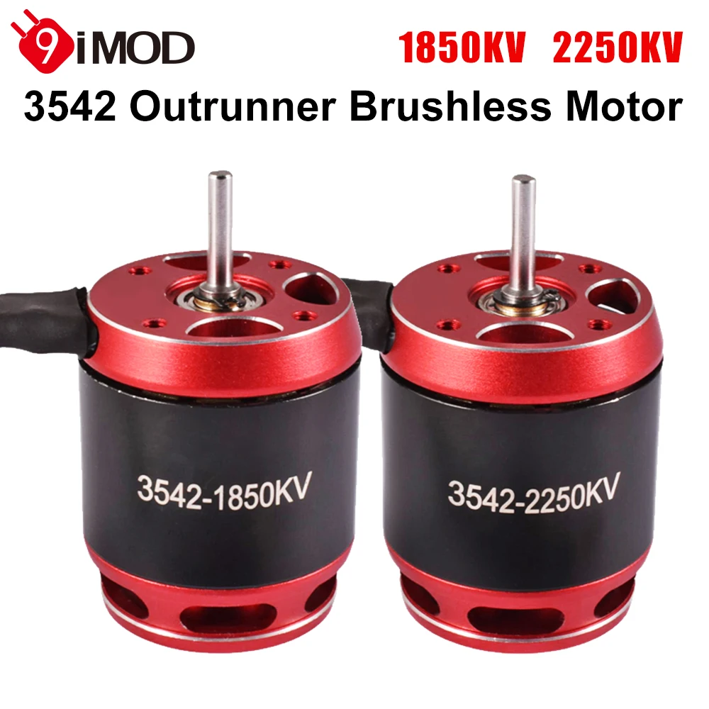 9IMOD 3542 Brushless Outrunner Motor 1850KV 2250KV  for RC Crawler Car AXIAL SCX10 90046 traxxas TRX4 RC4WD D90 Rock Crawler