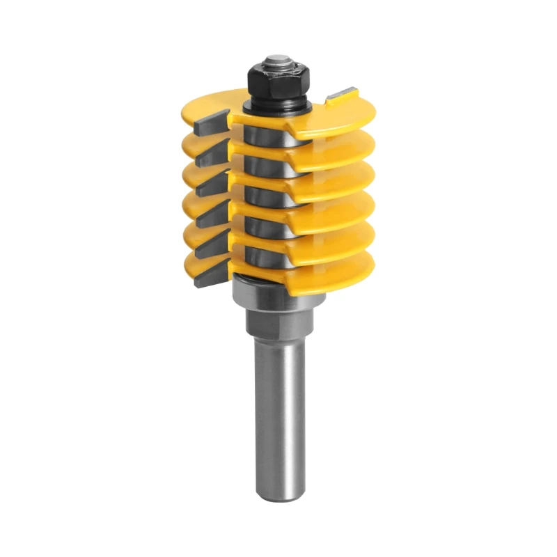 Imagem -06 - Yusun-dedo Ajustável Joint Router Bit Carpintaria Fresa Rosto Moinho Fim Moinho Dentes