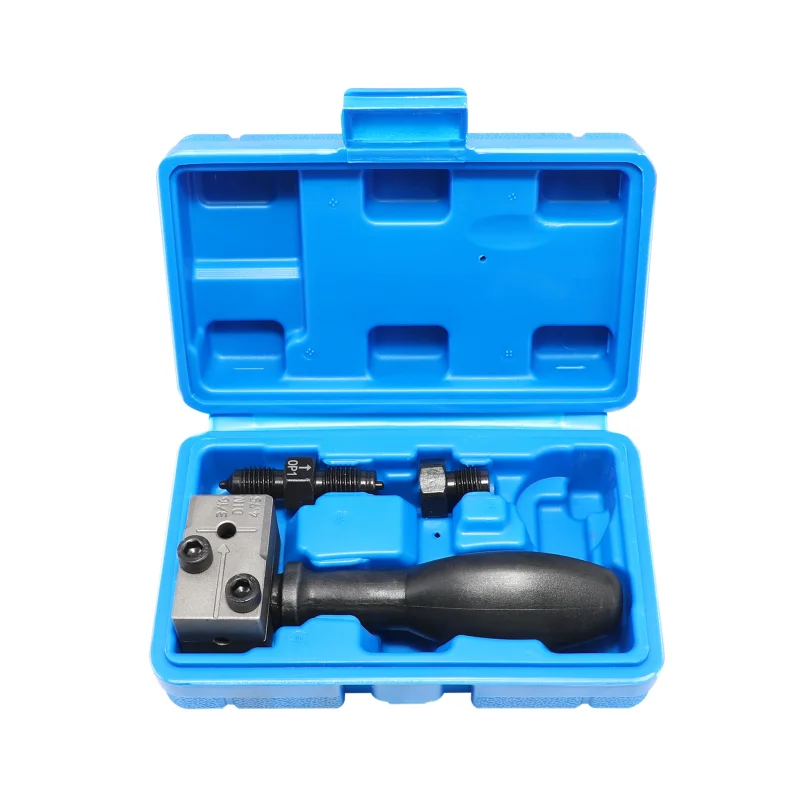 

Новый двойной развальцовочный инструмент 3/16 дюйма, металлический ручной тормозной провод, двойной инструмент для мотоцикла, автомобиля, грузовика, инструмент для развальцовки тормозной магистрали